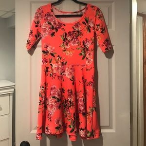 Bright Pink Nicole Dress